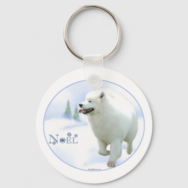 Samoyed Noel Chaveiro (Frente)