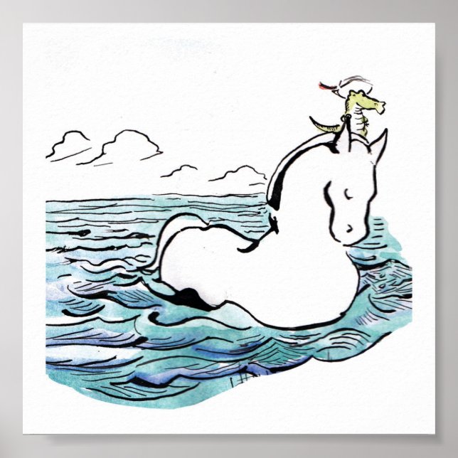 Sampson Sets Sail Impressão (Frente)