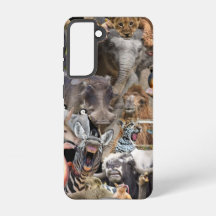 Samsung Galaxy S21 Animal Chat Capa de telefone