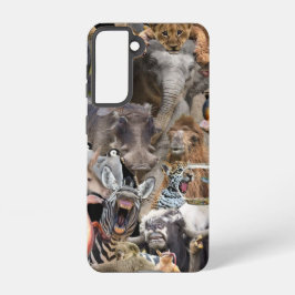 Samsung Galaxy S21 Animal Chat Capa de telefone