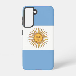 Samsung Galaxy S21 Case Flag da Argentina