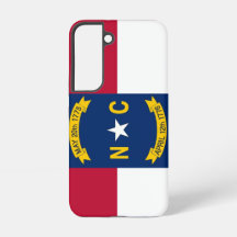 Samsung Galaxy S22 Case Flag da Carolina do Norte