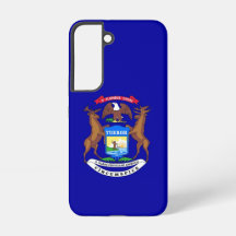 Samsung Galaxy S22 Case Flag de Michigan