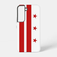 Samsung Galaxy S22 Case Flag de Washington DC