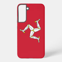 Samsung Galaxy S22 Plus Case Flag da Ilha de Man