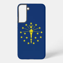 Samsung Galaxy S22 Plus Case Flag de Indiana