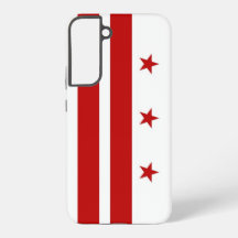 Samsung Galaxy S22 Plus Case Flag de Washington DC
