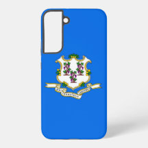 Samsung Galaxy S22 Plus Case Flag do Connecticut