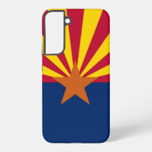 Samsung Galaxy S22 Plus Case Flag of Arizona, EUA