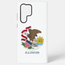 Samsung Galaxy S22 Ultra Case Flag de Illinois