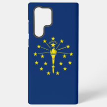 Samsung Galaxy S22 Ultra Case Flag de Indiana