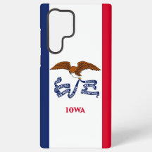 Samsung Galaxy S22 Ultra Case Flag de Iowa