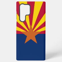 Samsung Galaxy S22 Ultra Case Flag of Arizona, EUA