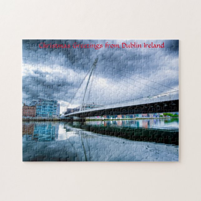 Samuel Beckett Ponte Dublin. Quebra-cabeça de serr (Horizontal)