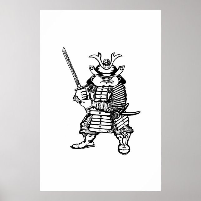 SAMURAI ART POSTER (Frente)