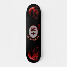 Samurai Brave Warrior 7 skateboard de 3/4 pol