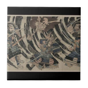 Samurai e demónio cerca de 1818