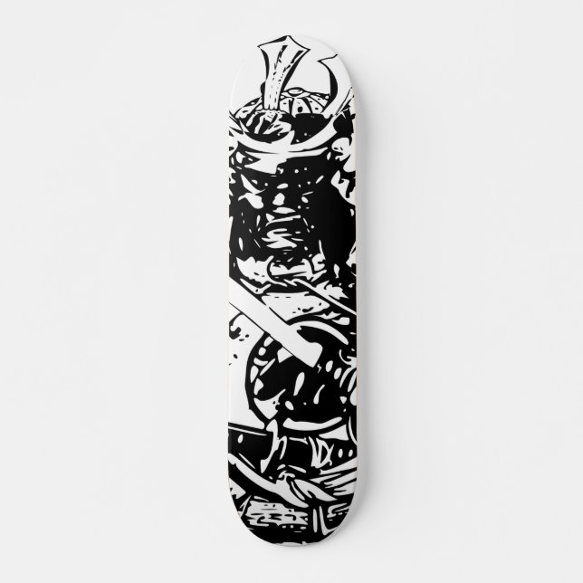 samurai　japan skateboard deck (Frente)