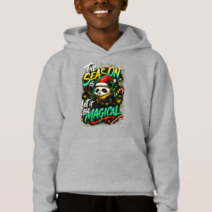 Samurai Panda Menino Capuz Cool Edgy Natal present