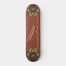Samurai rã guerreiro Skateboard