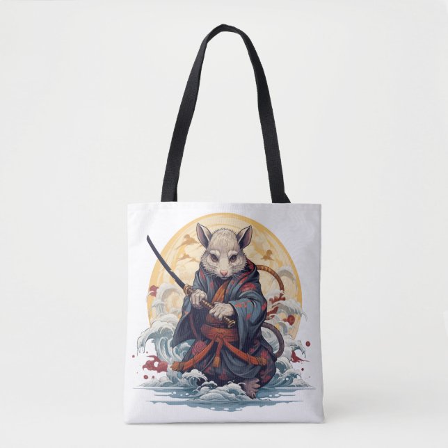 Samurai Rat Women's  Tote Bags (Frente)