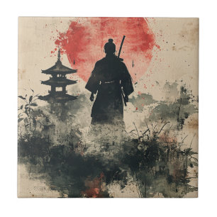 Samurai Silencioso Floresta Carmesim (3)
