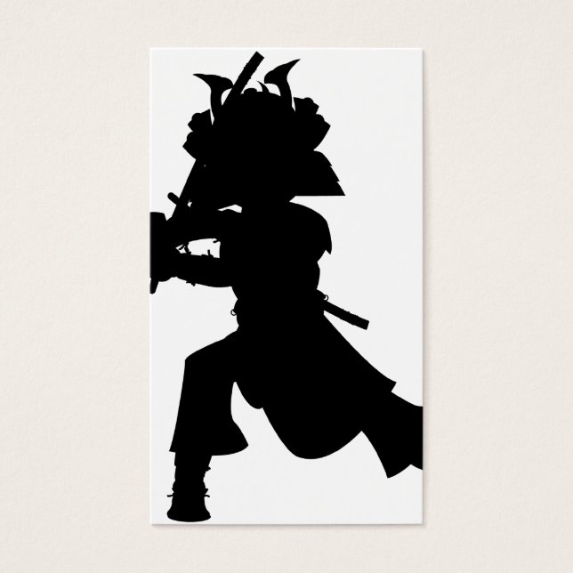 Samurai Silhouette Bookmark (Frente)