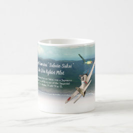 Samurai voado da caneca da arte da aviação ":