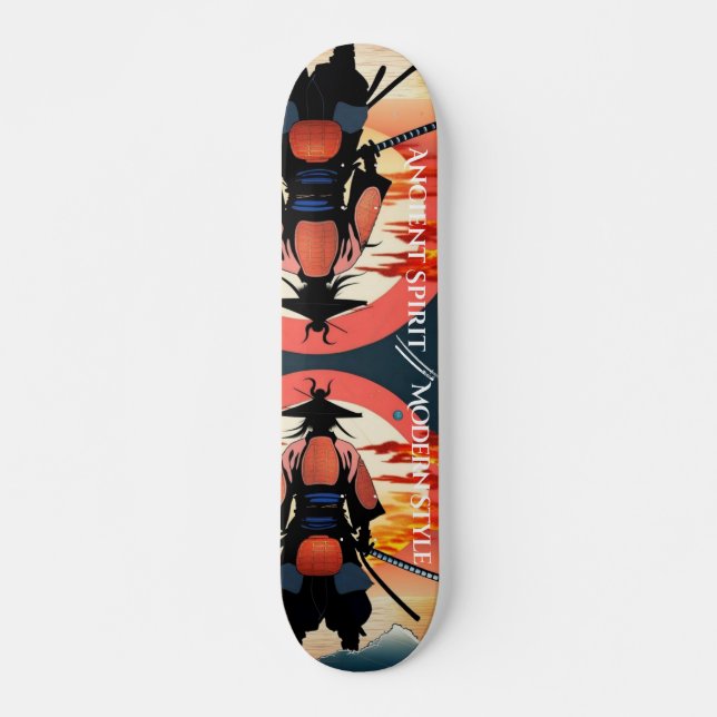 Samurai warrior Skateboard (Frente)