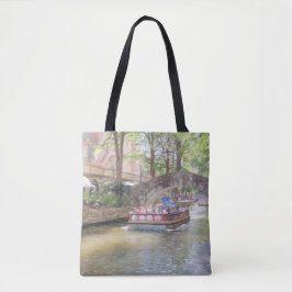 San Antonio River Walk All-Over Bolsa
