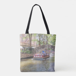 San Antonio River Walk All-Over Bolsa