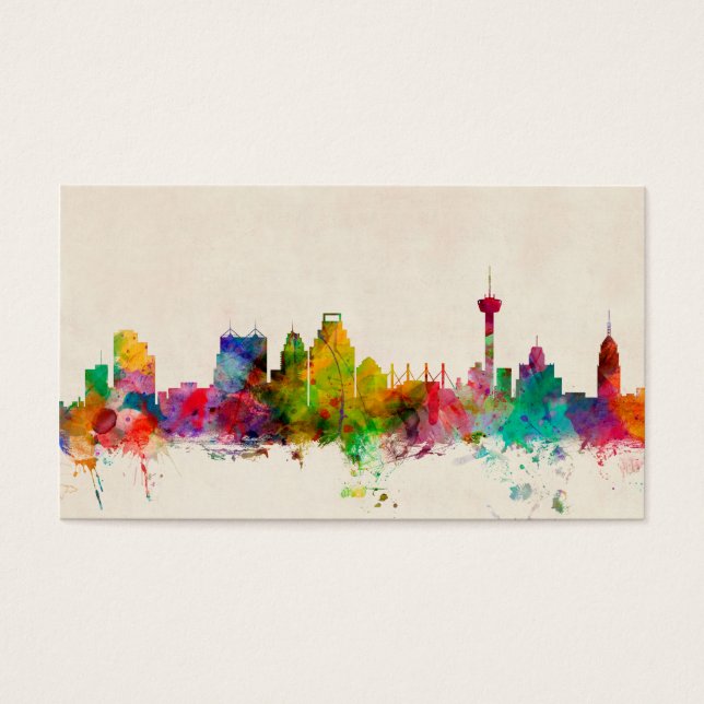 San Antonio Texas Skyline Cityscape (Frente)