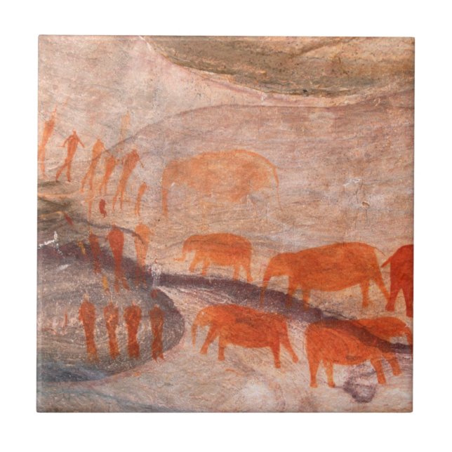San, Arte Rupestre Bushman, Cederberg Wilderness (Frente)