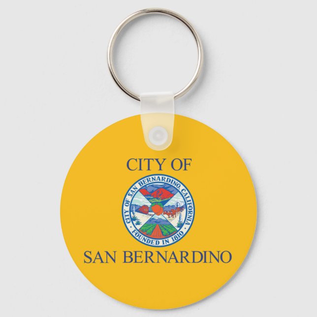 San Bernardino (Califórnia) Chaveiro (Frente)