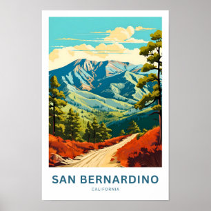 San Bernardino California Viagem Impressão