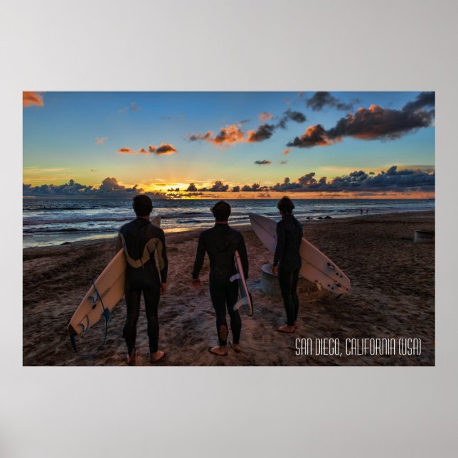 San Diego, Califórnia (EUA) Poster (Frente)