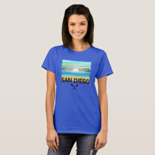 San Diego Design - Camiseta Básica Feminina