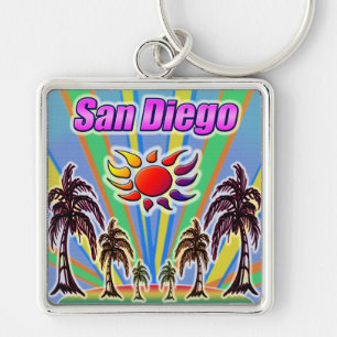 San Diego Summer Love Chaveiro