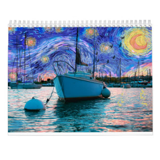 San Diego Van Gogh 2022 Calendário da Parede 