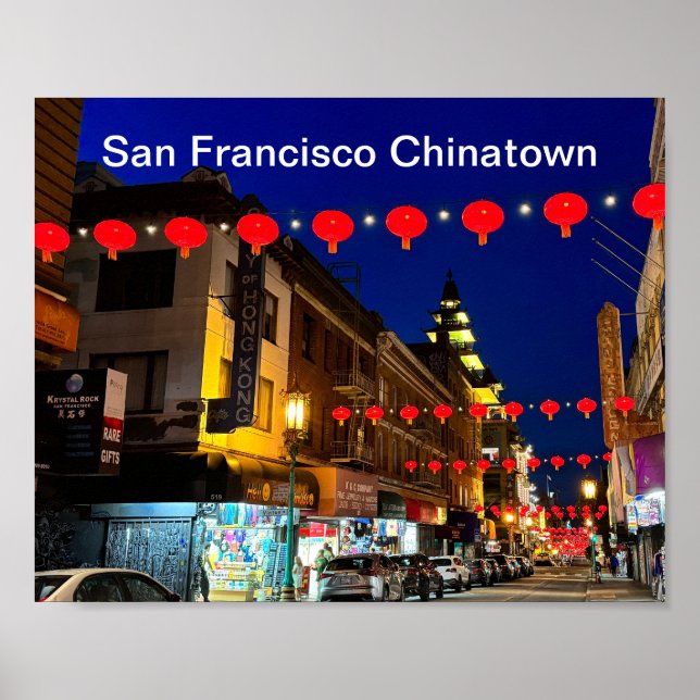 San Francisco Chinatown nº 11 Poster (Frente)