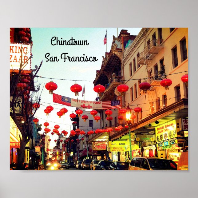 San Francisco Chinatown nº 5 Poster (Frente)