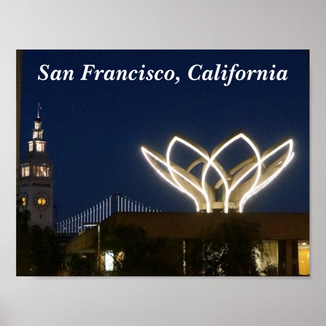 San Francisco Embarcadero #2 Poster (Frente)