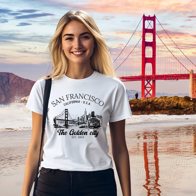 San Francisco Golden Gate Vintage (Criador carregado)