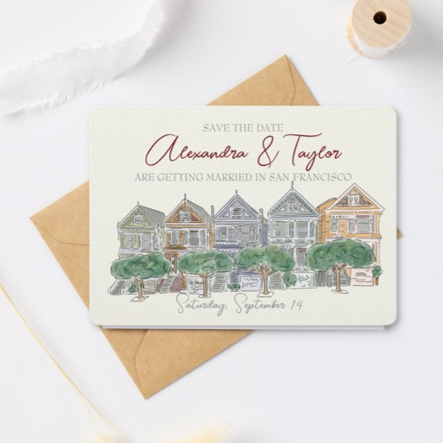 San Francisco Salve A Data Convite (Criador carregado)