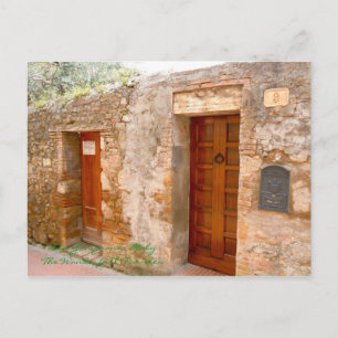 San Gimignano. Cartão Postal para Portas da Tosca