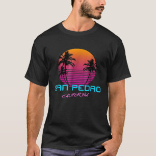 San Pedro California - Camisa dos anos 80
