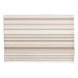 Sand and White Linen Stripes