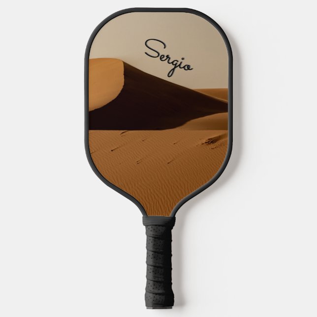 Sand Dunes Desert Paisagem Personalizada Script (Front)