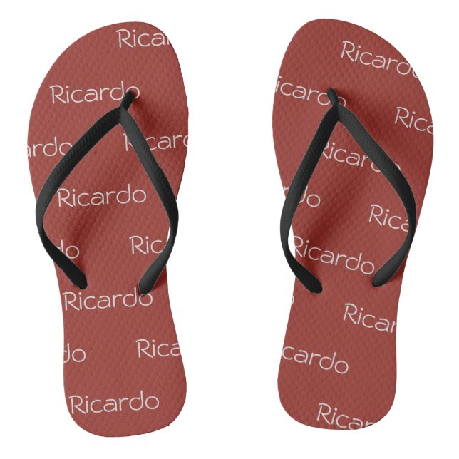sandálias de ricardo (Pé da cama)