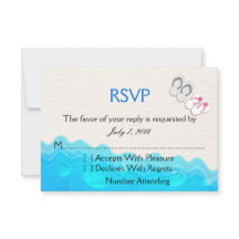 Sandals Wedding RSVP de Praia